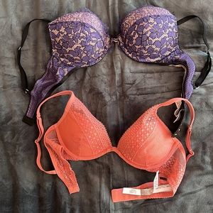NWOT 2 Victoria Secret 34B bras ❤️🔥SEXY❤️🔥
